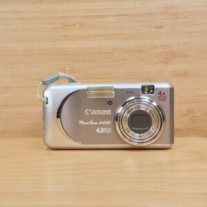 Canon PowerShot A430 4MP Digital Camera, with 4X Optical Zoom